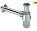 Сифон для раковины VIEGA 1 1/4&Prime;х1 1/4&Prime; металлический хром бутылочный б/г 100674 820 фото 1