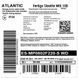 Водонагрівач електричний Atlantic Vertigo Steatite WI-FI 100 ES-MP0802F220-S WD (2250W) silver 851459 фото 8